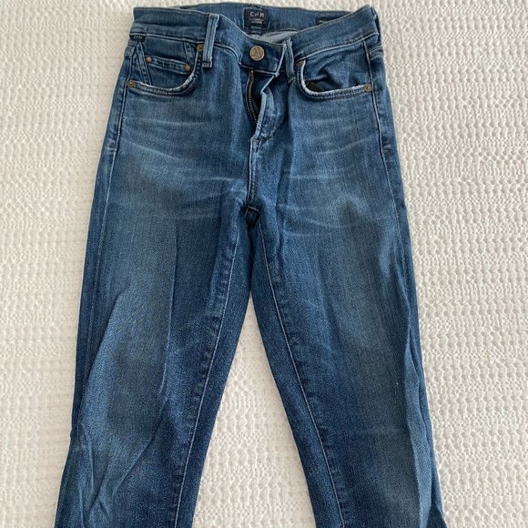 Citizens of Humanity High Rise Skinny Jeans Size 23 - Picture 1 of 3